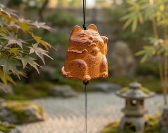 Japanisches Windspiel aus Gusseisen