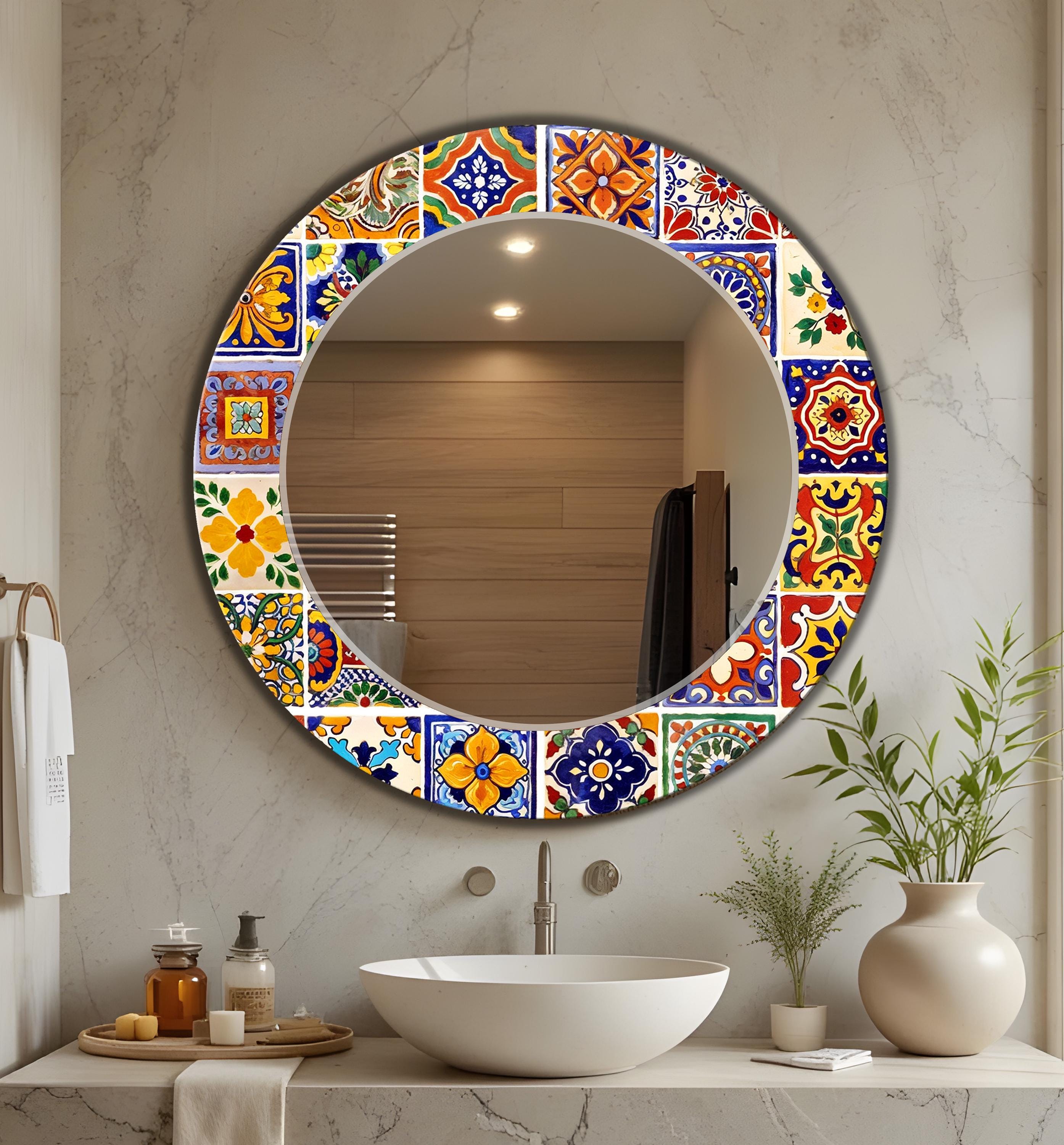 Talavera Mirror - Etsy