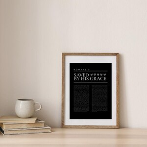 Christian Wall Art Printable – Scripture Verse Download, Faith-Based Home Decor, Bible Verse Art