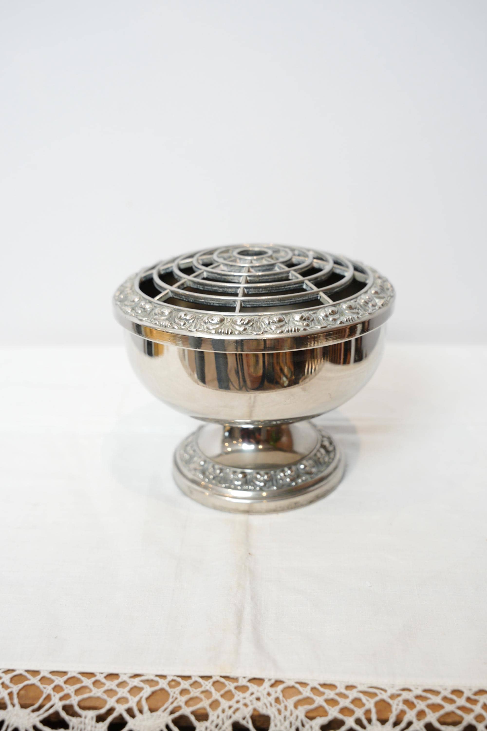 Silver rose bowl - Etsy 日本