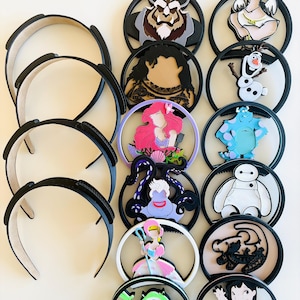 Mix and Match Mega Family Pack | 4 headbands and 12 interchangeable mouse ears | Theme Park Bundle