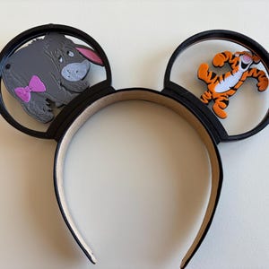Interchangeable Magnetic 3D printed Ears — Eyore and Tigger
