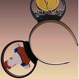 Zero to Hero Interchangeable Mouse Ears | 3D Printed Theme Park Accessory