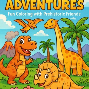 21 Dinosaur Coloring Pages PDF
