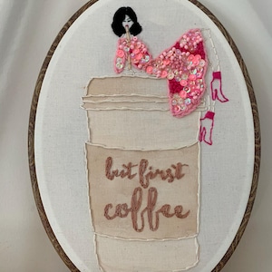 embroidery handmade boho wall decor