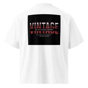 Oversized Unisex Bio-T-Shirt mit breitem Kragen