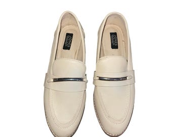 Scarpe basse da donna Jones New York Signature, modello mocassino, taglia 10, casual, preppy, da ufficio.