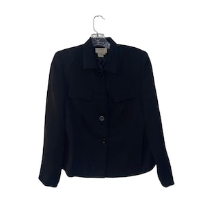 Jennifer Moore Petite Frauen Blazer 38P Büro Karriere Jacke Vintage