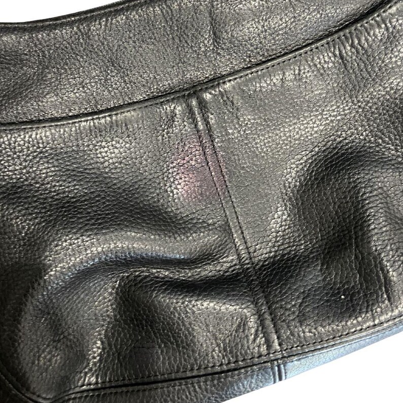 Brighton Barbados met rits aan de bovenkant hobo kiezelstenen leren schouder handtas gevlochten riem afbeelding 7