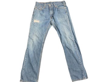 Y2K Jeans Armani Exchange Low Rise Cargo Jeans Denim Bell