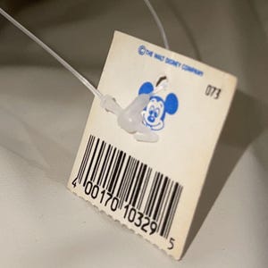 Walt Disney Company Mickey Mouse Around the World Canvas Tote Bag Vintage NWT image 5
