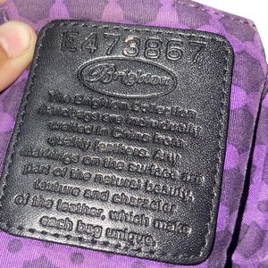 Brighton Barbados met rits aan de bovenkant hobo kiezelstenen leren schouder handtas gevlochten riem afbeelding 4