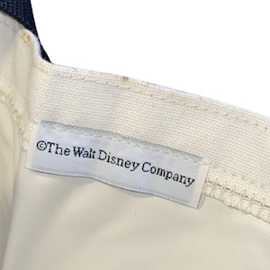 Walt Disney Company Mickey Mouse Around the World Canvas Tote Bag Vintage NWT image 3