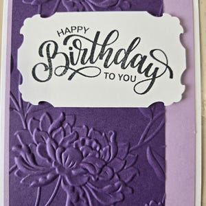 Handmade Birthday Card