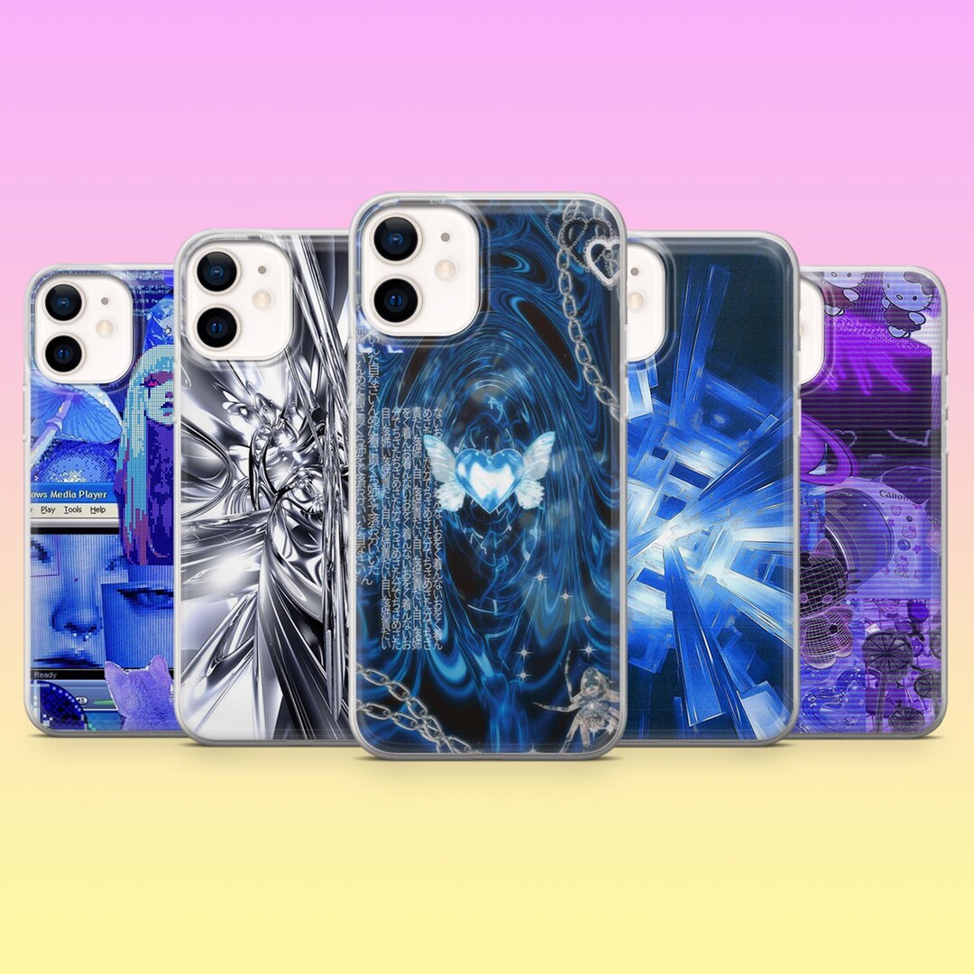 Cybercore Phone Case Y2K Alt Aesthetic Cover Fit for iPhone 16E, 14, 13 ...