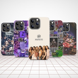 KATSEYE Phone Case – K-Pop Collage Case for iPhone Samsung Pixel