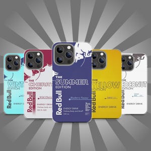 Energy Drink Handyhülle im Racing Sport Style - iPhone & Samsung