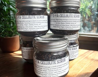 All-Natural Cellulite Scrub: Coffee and local raw honey