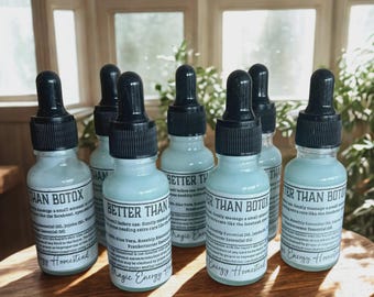 All-Natural facial serum with Frankincense and Myrrh