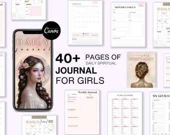 2025 Daily Spiritual Journal | Printable Faith Planner (PDF)