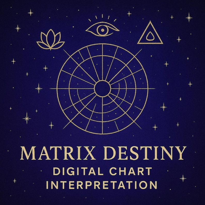 Destiny Matrix Triangle Matrix Destiny Chart and Birth Chart Analysis (combined) (same Hour) - Etsy