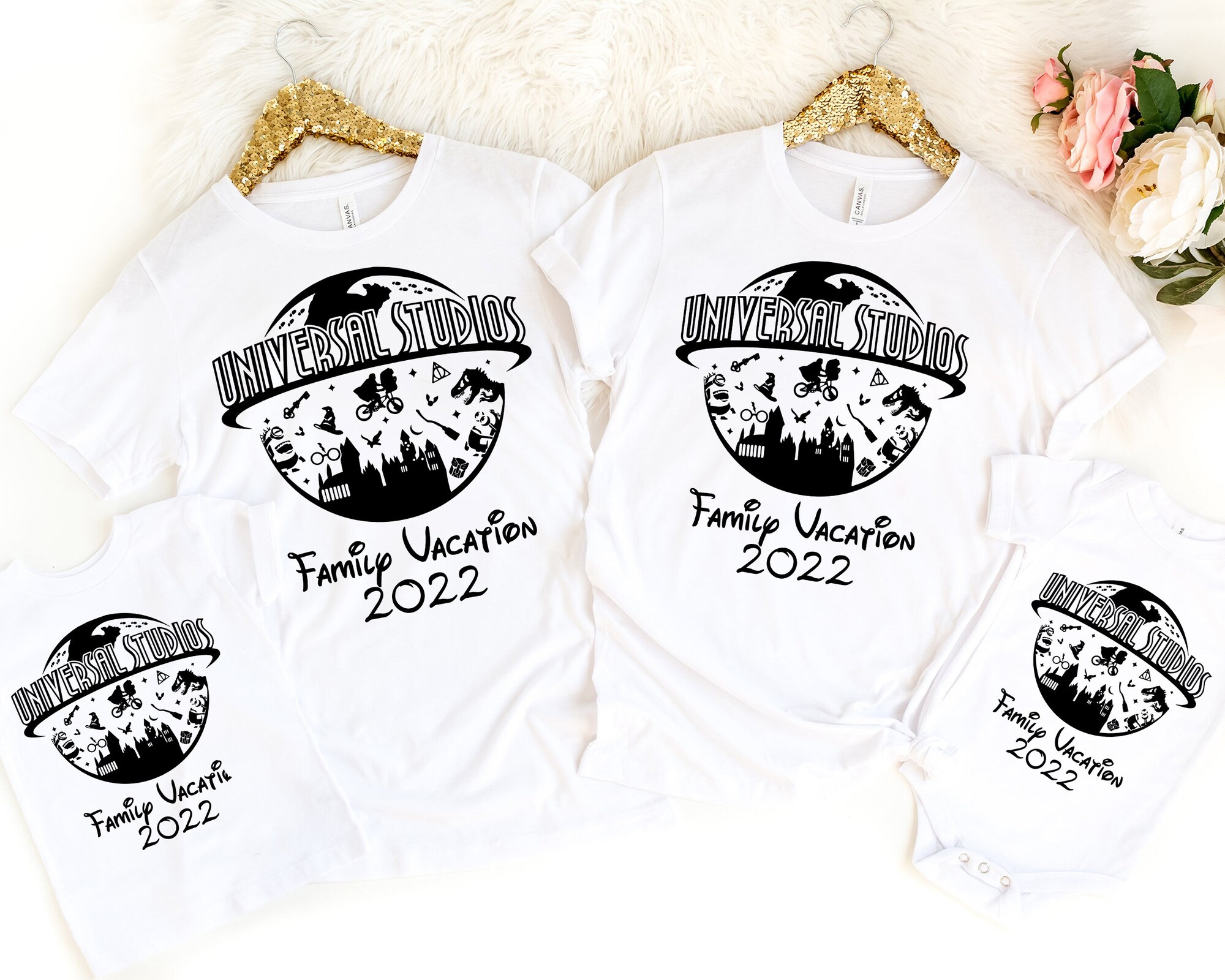 Universal Studios Familienurlaub 2022 T-Shirt Universal Studios Familienurlaub 2022 T-Shirt