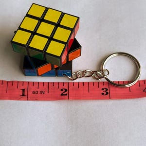 1. Rubik’s Cube Key Chain