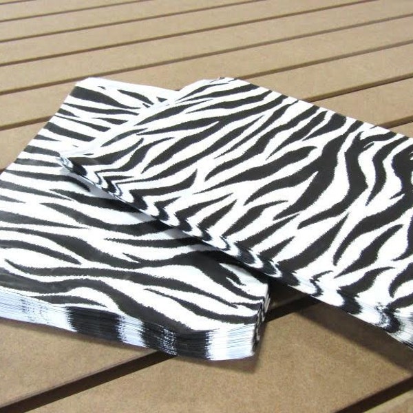 Zebra Print Bag Etsy