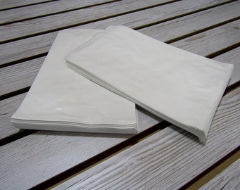 100 Pack - White Sacks (6 X 9 in ) - FREE SHIPPING