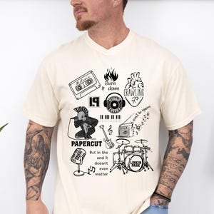 Rock Music Lover Shirt Gift For Him Concert Band 2025 Tour 2000s Band
