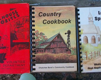 Vintage Community Cookbooks