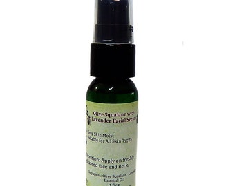 Pure Olive Squalane Oil Anti Aging Serum 1 oz / 2oz