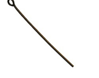 Eye Pin 2" 22 Gauge Antique Brass or Copper - 20 pack- SALE!