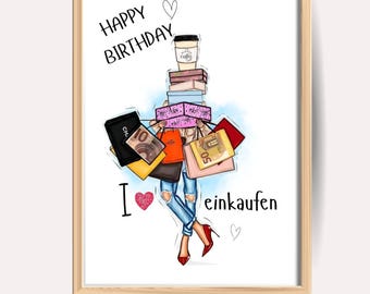 DIY Money Gift Printable: Creative Queen Birthday Voucher (Digital Download)