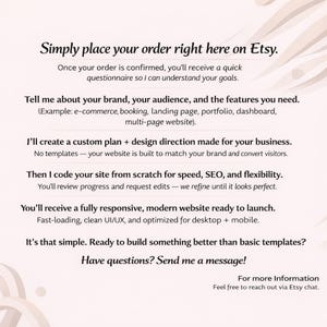 Custom Web Design, Full-Stack Development, UI UX Designer,Unlimited Revisions, E-Commerce, Mobile Friendly image 3