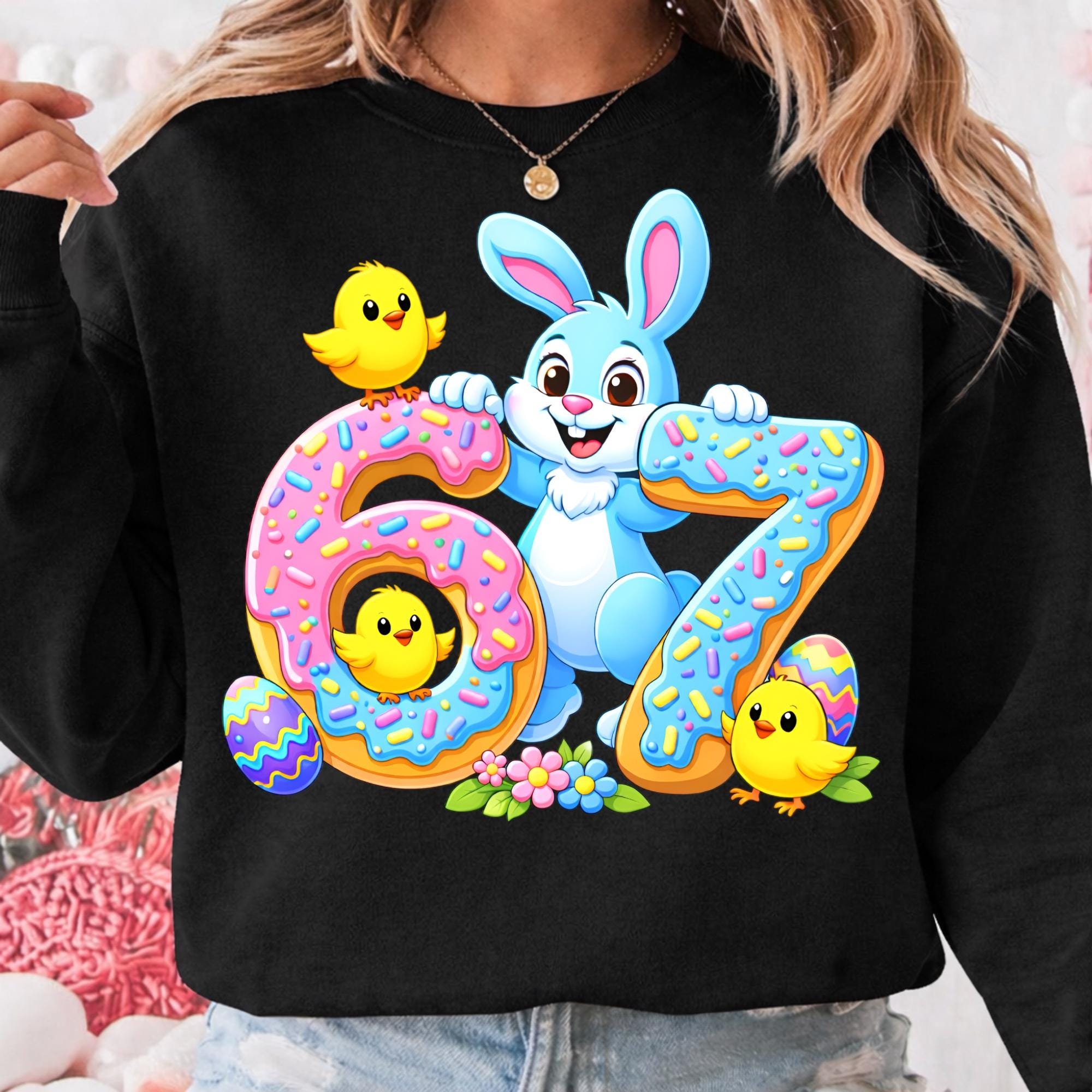 Happy Easter Day 67 Bunny PNG, Six Seven Easter Day, 67 Easter Egg Png ...