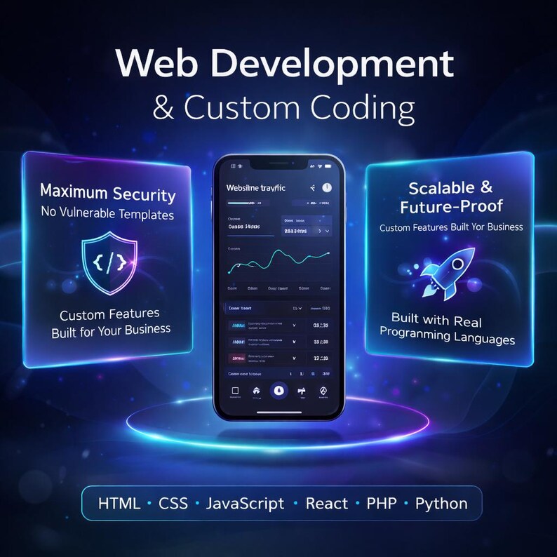 Custom Website Design |Professional Business Website | Shopify,WordPress or React Website | Full Stack Web Development |UI UX Design Service image 3