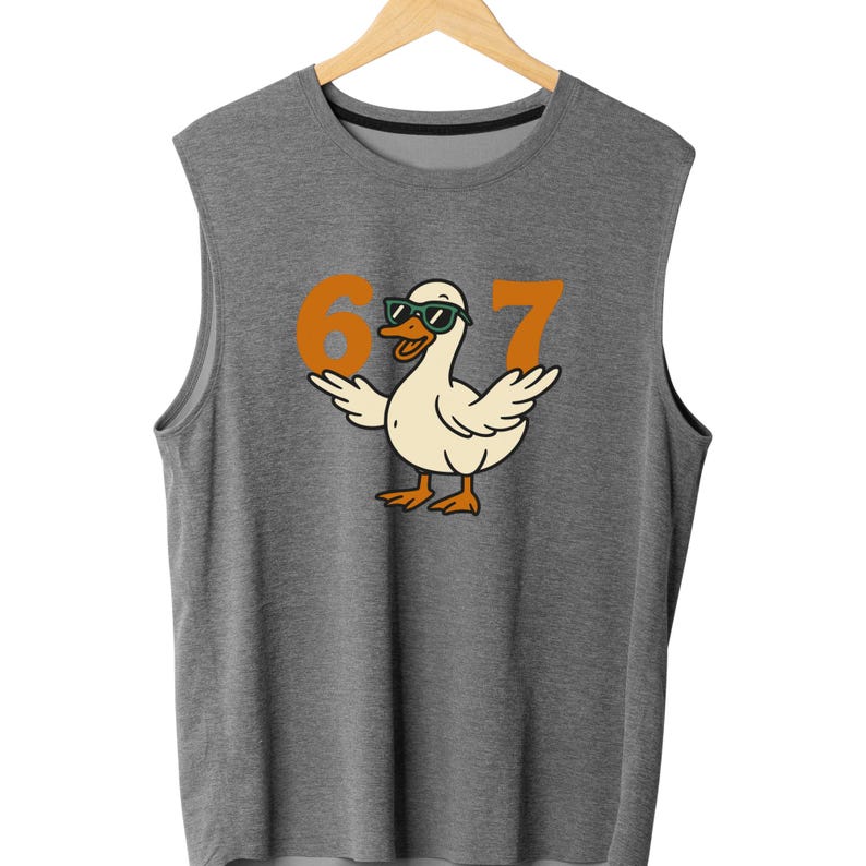 67 Silly Goose PNG, Six Seven Meme Duck Clipart, Funny 6 7 Trend PNG ...