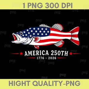 250 amerikanska år 1776 2026 fiske png, USA:s flagga 250-årsdag png, fiskare 250:e amerikansk sublimering, vintage amerikansk flagga png