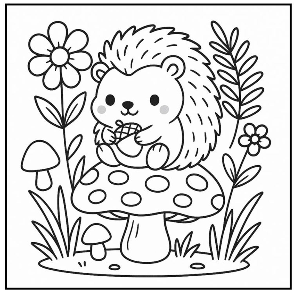 Whimsy Woods Coloring Book – Printable Forest Coloring Pages for Kids ...