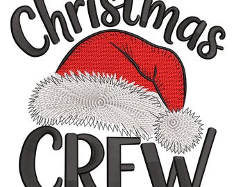 Stickdatei für die Weihnachtsmannmütze - Maschinenstickerei für Weihnachtsshirts, Pyjamas & Geschenke