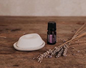 Difusor de cerámica con forma de piedra – Difusor de aceites esenciales – Hecho a mano en Australia – Aromaterapia minimalista para el hogar – Aromaterapia para espacios pequeños – Idea de regalo