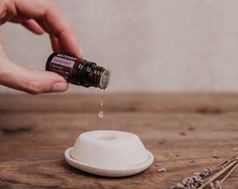 Handmade Ceramic Stone Diffuser, Natural Aromatherapy Bedside Fragrance