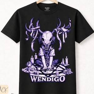 Camiseta de fanart de Wendigo, un regalo perfecto de camiseta de críptido de Virginia Occidental, Respeta a los locales Parques Nacionales, la oferta es aceptada