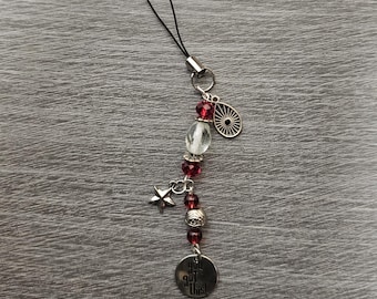 "You Got This" Beaded Phone Charm