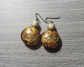 Multicolored Murano Glass Earrings