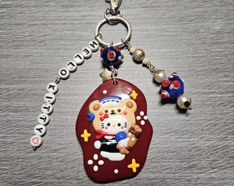 Hello Kitty Mirror Bag Charm