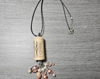 Salmon Creek Cork Pendant Necklace
