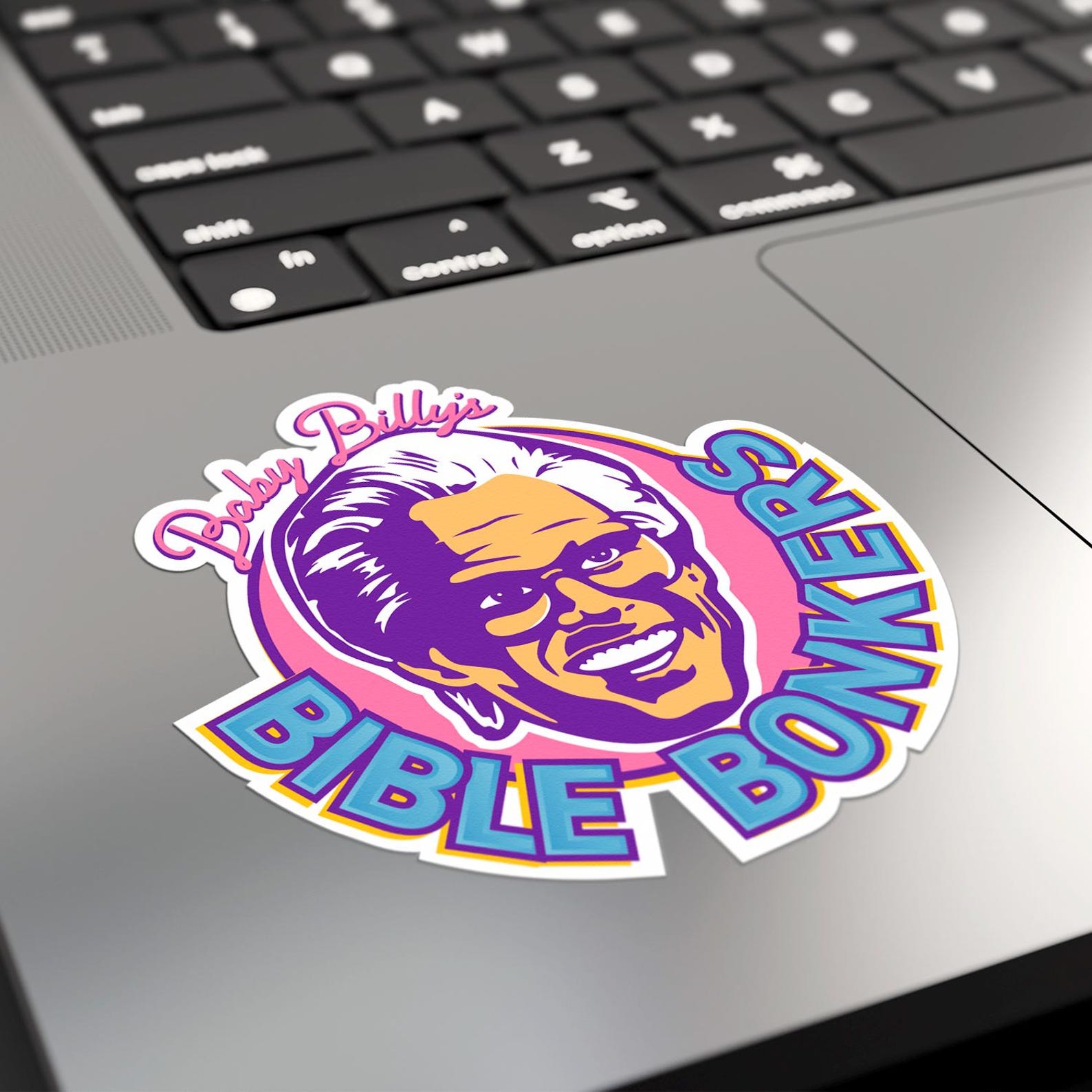 Bible Bonkers Sticker | Game Show Decal, Retro Design - Etsy