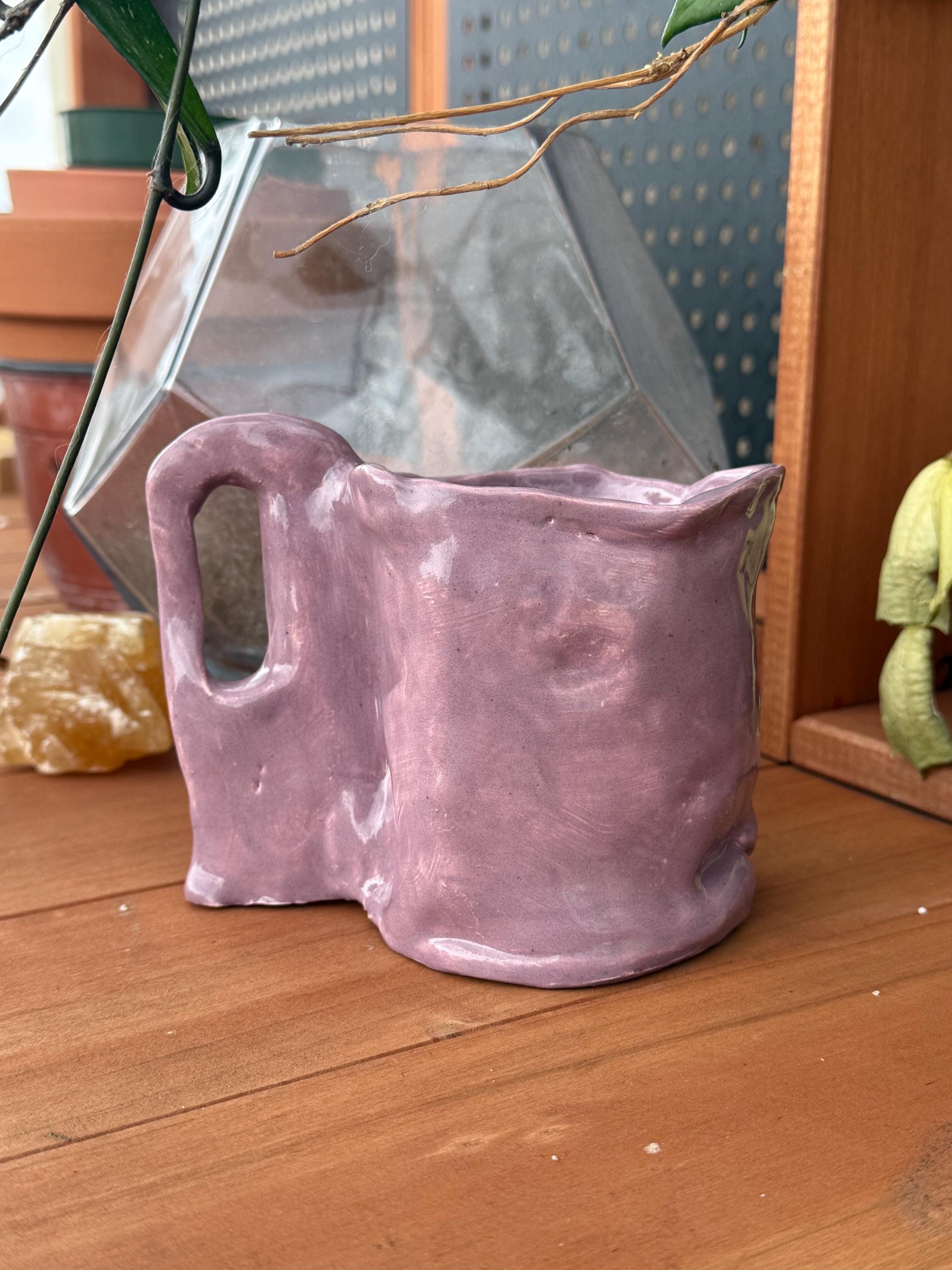 Organic Purple Mug